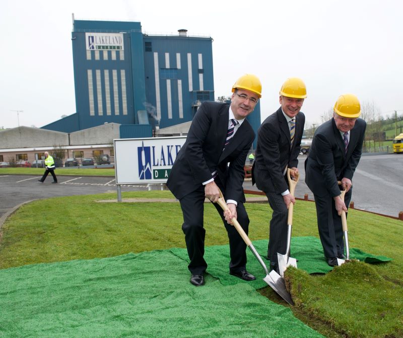 First sod is turned at at the Bailieborough site as part of its expansion.