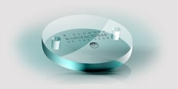 Award on grey background