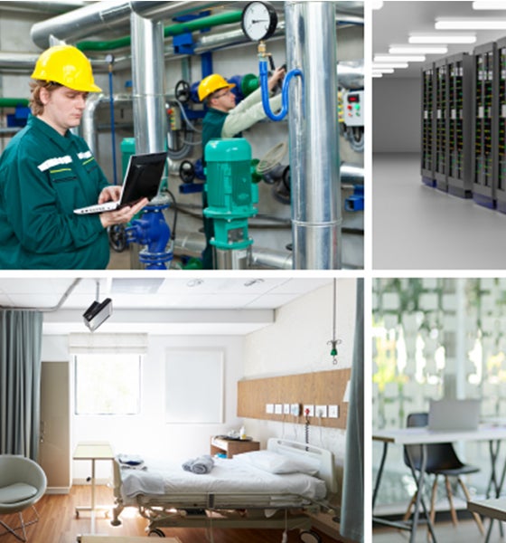 Grid of 4 different images