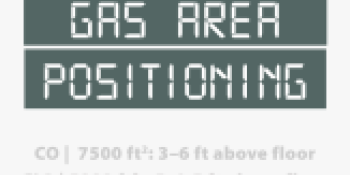 Gas area positioning