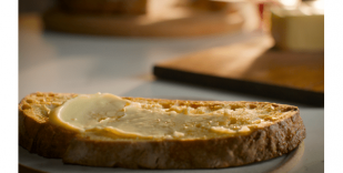 Lakeland Dairies butter being spread on toast